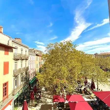 Place Carnot-coeur De La Bastide-wifi Carcassonne